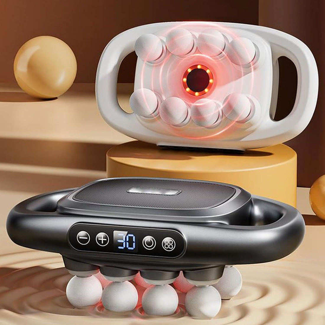 8 Head Massage Gun For Back, Shoulders, Legs, & Muscle Pain Relief